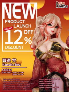 Elsa – Silicone 148cm 58.27 K-CUP 27.5kg 60.63lbs Sex Doll Big Boobs Anime Sex Doll ELS-S148-0053 3