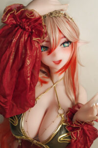 Elsa – Silicone 148cm 58.27 K-CUP 27.5kg 60.63lbs Sex Doll Big Boobs Anime Sex Doll ELS-S148-0053 6