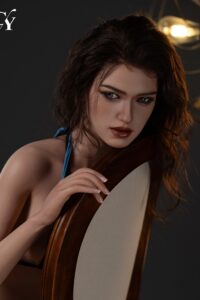 Elva – Silicone 150cm 59.06 D-CUP 22.2kg 48.94lbs Sex Doll Big Booty Deepthroat Sex Doll CYD-S150-0033 1