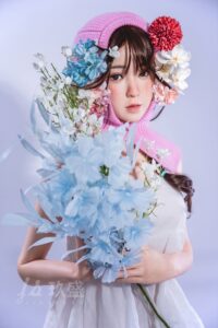 Enya – Silicone 150cm 59.06 A-CUP 26kg 57.32lbs Sex Doll Small Breast Anime Japanese Sex Doll JSD-M150-0050 15