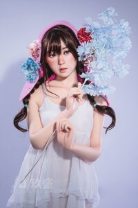 Enya – Silicone 150cm 59.06 A-CUP 26kg 57.32lbs Sex Doll Small Breast Anime Japanese Sex Doll JSD-M150-0050 23