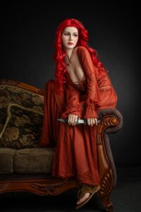 Eva – Silicone 171cm 67.32 F-CUP 39kg 85.98lbs Sex Doll Big Booty European Sex Doll STP-S171-0043 16