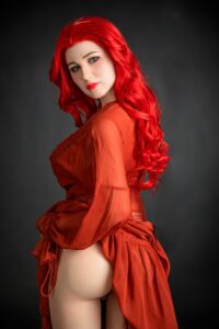 Eva – Silicone 171cm 67.32 F-CUP 39kg 85.98lbs Sex Doll Big Booty European Sex Doll STP-S171-0043 28