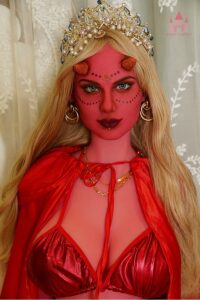 F – TPE 163cm 64.17 G-CUP 37kg 81.57lbs Sex Doll Big Boobs Demon Sex Doll WWD-T163-0056 1