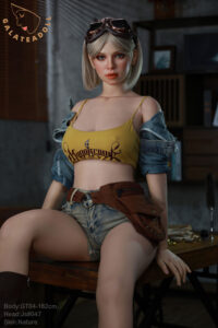 GT04 – Silicone 162cm 63.78 E-CUP 29kg 63.93lbs Sex Doll Bubble Butt Cute Sex Doll GTD-S162-0017 10