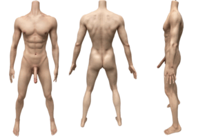 Gavin – Silicone 180cm 70.87 B-CUP 35kg 77.16lbs Sex Doll Male Sex Doll JSD-S180-0035 48