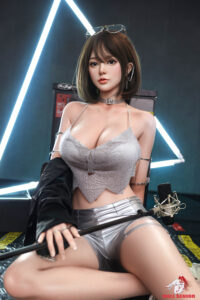 Geji – Silicone 158cm 62.2 G-CUP 37kg 81.57lbs Sex Doll Big Boobs Anime Asian Sex Doll DSD-S158-0009 3