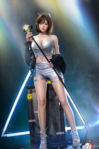 Geji – Silicone 158cm 62.2 G-CUP 37kg 81.57lbs Sex Doll Big Boobs Anime Asian Sex Doll DSD-S158-0009 4