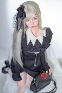 Guxiaoyu – Silicone 158cm 62.2 C-CUP 44kg 97lbs Sex Doll Medium Tits Anime Japanese Sex Doll SHE-S158-0045 3