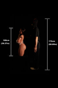 Hazel – Silicone 60cm 23.62 K-CUP 24kg 52.91lbs Sex Doll Big Boobs Sex Doll CLM-S100-0075 1
