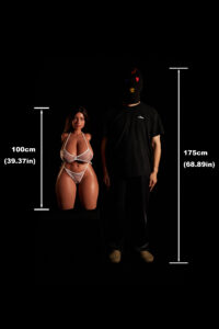 Hazel – Silicone 60cm 23.62 K-CUP 24kg 52.91lbs Sex Doll Big Boobs Sex Doll CLM-S100-0075 2