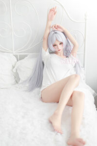 Hikari – Silicone 150cm 59.06 A-CUP 26kg 57.32lbs Sex Doll Small Breast Anime Japanese Sex Doll MLW-S150-0212 8