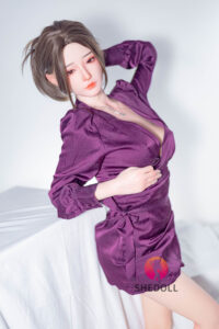 Huayin – Silicone 158cm 62.2 C-CUP 44kg 97lbs Sex Doll Medium Tits Asian Sex Doll SHE-S158-0044 11