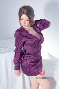 Huayin – Silicone 158cm 62.2 C-CUP 44kg 97lbs Sex Doll Medium Tits Asian Sex Doll SHE-S158-0044 14