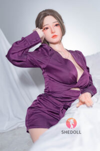 Huayin – Silicone 158cm 62.2 C-CUP 44kg 97lbs Sex Doll Medium Tits Asian Sex Doll SHE-S158-0044 18