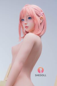 – Hybrid 152cm 59.84 A-CUP 31kg 68.34lbs Sex Doll Small Breast Anime Japanese Sex Doll SHE-M152-0134 1