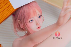– Hybrid 152cm 59.84 A-CUP 31kg 68.34lbs Sex Doll Small Breast Anime Japanese Sex Doll SHE-M152-0134 42