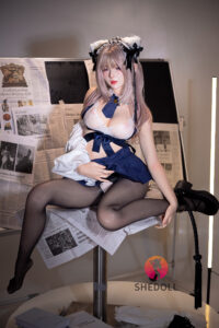 Jiang Xiaowan – Silicone 168cm 66.14 E-CUP 44kg 97lbs Sex Doll Big Booty Anime Japanese Sex Doll SHE-S168-0195 47