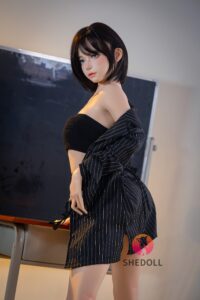 Jiangxiaoli – Silicone 152cm 59.84 A-CUP 36kg 79.37lbs Sex Doll Small Breast Anime Japanese Sex Doll SHE-S152-0163 10