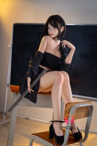 Jiangxiaoli – Silicone 152cm 59.84 A-CUP 36kg 79.37lbs Sex Doll Small Breast Anime Japanese Sex Doll SHE-S152-0163 35