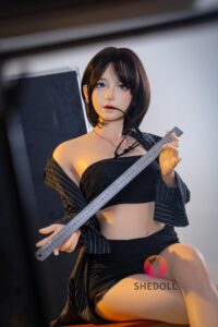 Jiangxiaoli – Silicone 152cm 59.84 A-CUP 36kg 79.37lbs Sex Doll Small Breast Anime Japanese Sex Doll SHE-S152-0163 45
