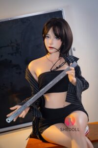 Jiangxiaoli – Silicone 152cm 59.84 A-CUP 36kg 79.37lbs Sex Doll Small Breast Anime Japanese Sex Doll SHE-S152-0163 46
