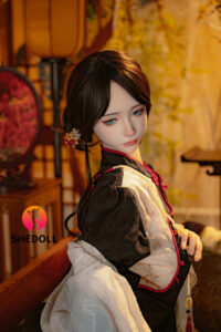 Jiangxiaoli – Silicone 156cm 61.42 E-CUP 42kg 92.59lbs Sex Doll Big Booty Cosplay Chinese Sex Doll SHE-S156-0170 20