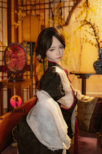 Jiangxiaoli – Silicone 156cm 61.42 E-CUP 42kg 92.59lbs Sex Doll Big Booty Cosplay Chinese Sex Doll SHE-S156-0170 21