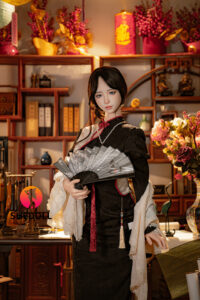 Jiangxiaoli – Silicone 156cm 61.42 E-CUP 42kg 92.59lbs Sex Doll Big Booty Cosplay Chinese Sex Doll SHE-S156-0170 26