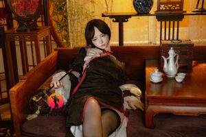 Jiangxiaoli – Silicone 156cm 61.42 E-CUP 42kg 92.59lbs Sex Doll Big Booty Cosplay Chinese Sex Doll SHE-S156-0170 31