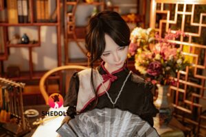 Jiangxiaoli – Silicone 156cm 61.42 E-CUP 42kg 92.59lbs Sex Doll Big Booty Cosplay Chinese Sex Doll SHE-S156-0170 53