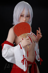 Kaiya – Silicone 156cm 61.42 C-CUP 26kg 57.32lbs Sex Doll Big Booty Anime Japanese Sex Doll JSD-S156-0024 5