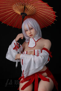 Kaiya – Silicone 156cm 61.42 C-CUP 26kg 57.32lbs Sex Doll Big Booty Anime Japanese Sex Doll JSD-S156-0024 6