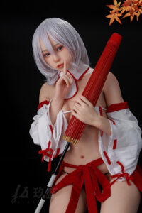 Kaiya – Silicone 156cm 61.42 C-CUP 26kg 57.32lbs Sex Doll Big Booty Anime Japanese Sex Doll JSD-S156-0024 7