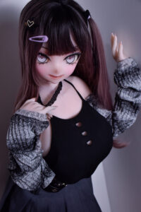 Koga Yayoi – Silicone 148cm 58.27 K-CUP 27.5kg 60.63lbs Sex Doll Big Boobs Anime Japanese Sex Doll ELS-S148-0018 2