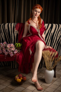 Lucretia – Silicone 165cm 64.96 H-CUP 62kg 136.69lbs Sex Doll BBW Cosplay European Sex Doll STP-S165-0008 14