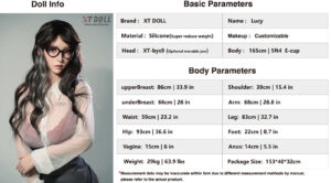 Lucy – Silicone 165cm 64.96 E-CUP 29kg 63.93lbs Sex Doll Big Booty Cosplay Japanese Sex Doll XTD-S165-0013 25