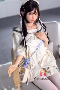Luoxiaoyi – Silicone 148cm 58.27 D-CUP 34kg 74.96lbs Sex Doll Big Booty Anime Japanese Sex Doll SHE-S148-0002 1
