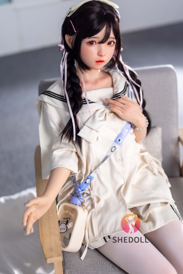 Luoxiaoyi - Silicone 148cm/58.27" D-CUP 34kg/74.96lbs Sex Doll