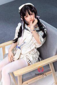 Luoxiaoyi – Silicone 148cm 58.27 D-CUP 34kg 74.96lbs Sex Doll Big Booty Anime Japanese Sex Doll SHE-S148-0002 18