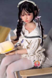 Luoxiaoyi – Silicone 148cm 58.27 D-CUP 34kg 74.96lbs Sex Doll Big Booty Anime Japanese Sex Doll SHE-S148-0002 25