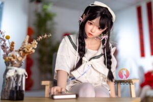 Luoxiaoyi – Silicone 148cm 58.27 D-CUP 34kg 74.96lbs Sex Doll Big Booty Anime Japanese Sex Doll SHE-S148-0002 29