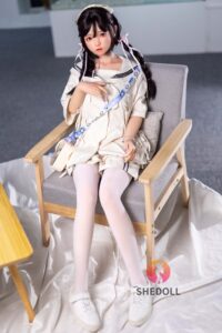 Luoxiaoyi – Silicone 148cm 58.27 D-CUP 34kg 74.96lbs Sex Doll Big Booty Anime Japanese Sex Doll SHE-S148-0002 3