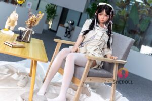 Luoxiaoyi – Silicone 148cm 58.27 D-CUP 34kg 74.96lbs Sex Doll Big Booty Anime Japanese Sex Doll SHE-S148-0002 31