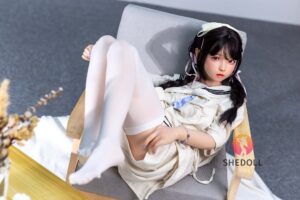 Luoxiaoyi – Silicone 148cm 58.27 D-CUP 34kg 74.96lbs Sex Doll Big Booty Anime Japanese Sex Doll SHE-S148-0002 32