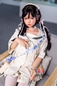 Luoxiaoyi – Silicone 148cm 58.27 D-CUP 34kg 74.96lbs Sex Doll Big Booty Anime Japanese Sex Doll SHE-S148-0002 4