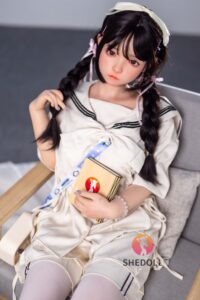 Luoxiaoyi – Silicone 148cm 58.27 D-CUP 34kg 74.96lbs Sex Doll Big Booty Anime Japanese Sex Doll SHE-S148-0002 9