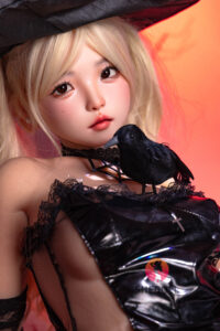 Luoxiaoyi – Silicone 148cm 58.27 D-CUP 34kg 74.96lbs Sex Doll Big Booty Anime Japanese Sex Doll SHE-S148-0082 18