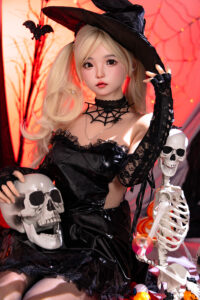 Luoxiaoyi – Silicone 148cm 58.27 D-CUP 34kg 74.96lbs Sex Doll Big Booty Anime Japanese Sex Doll SHE-S148-0082 4