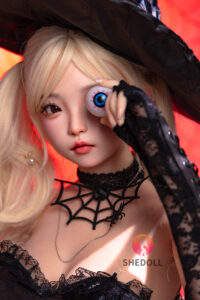 Luoxiaoyi – Silicone 148cm 58.27 D-CUP 34kg 74.96lbs Sex Doll Big Booty Anime Japanese Sex Doll SHE-S148-0082 7